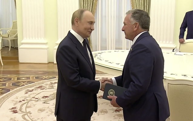Putin Uitkoffu qəbul etdi - VİDEO - YENİLƏNİB